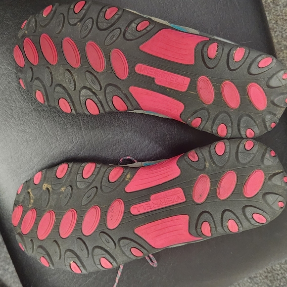 Merrell Low Lace Chamellion Waterproof Hiking Shoes Leather and Mesh, Like New - Picture 3 of 6